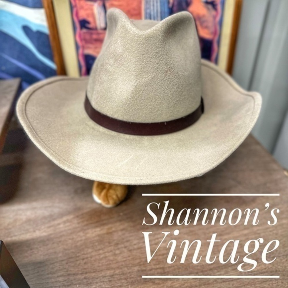 Sheplers NWT VNTG made in USA sz medium western hat